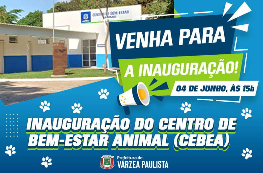  Centro de Bem-Estar Animal de Várzea Paulista será inaugurado na próxima terça-feira (4)